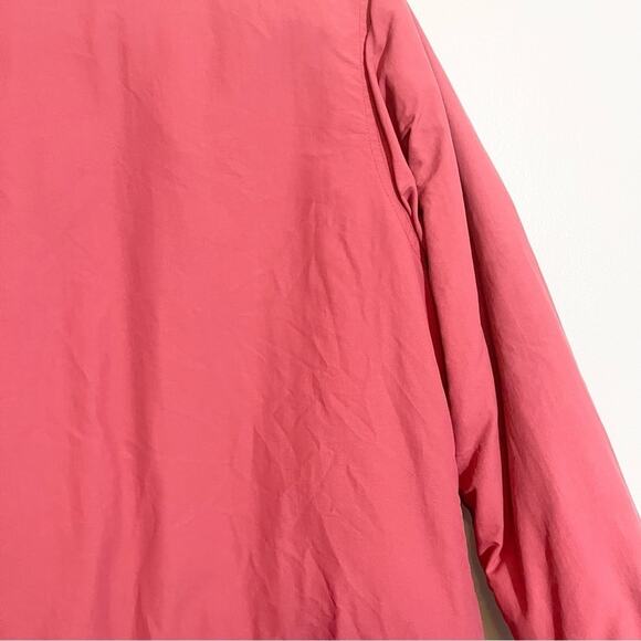 L.L.Bean Womens Collared Long Sleeve Full Zip Fleece Lining Jacket Red Medium - Picture 5 of 16